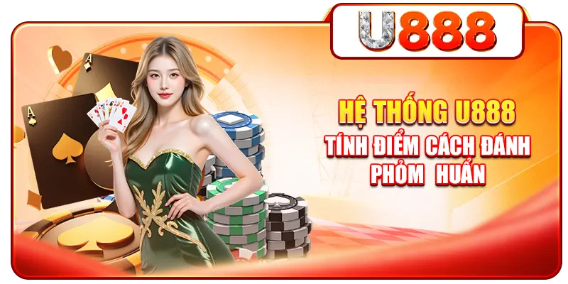 Hệ thống U888 tính điểm cách đánh Phỏm chuẩn